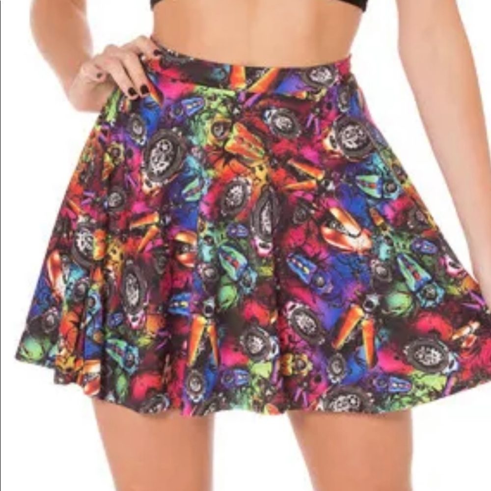 BM BUGS ON ACID SKATER SKIRT -limited.      Tag cut